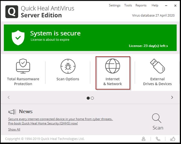 How To Create A Custom Rule In Quick Heal Antivirus Server Edition Firewall Seqrite Support 0538